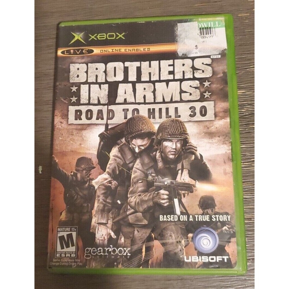 Brothers in Arms: Road to Hill 30 - Xbox - Complete w/ Manual - Tested